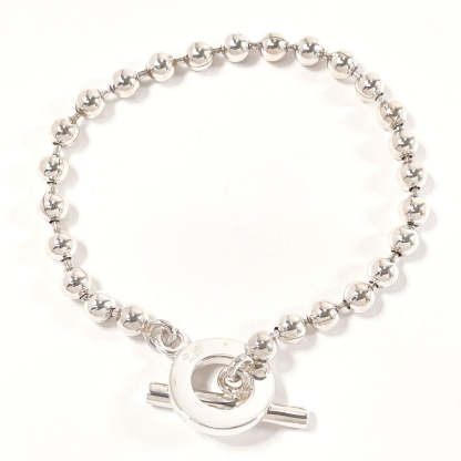 Theatrical bracelet Ball Chain Silver Unisex