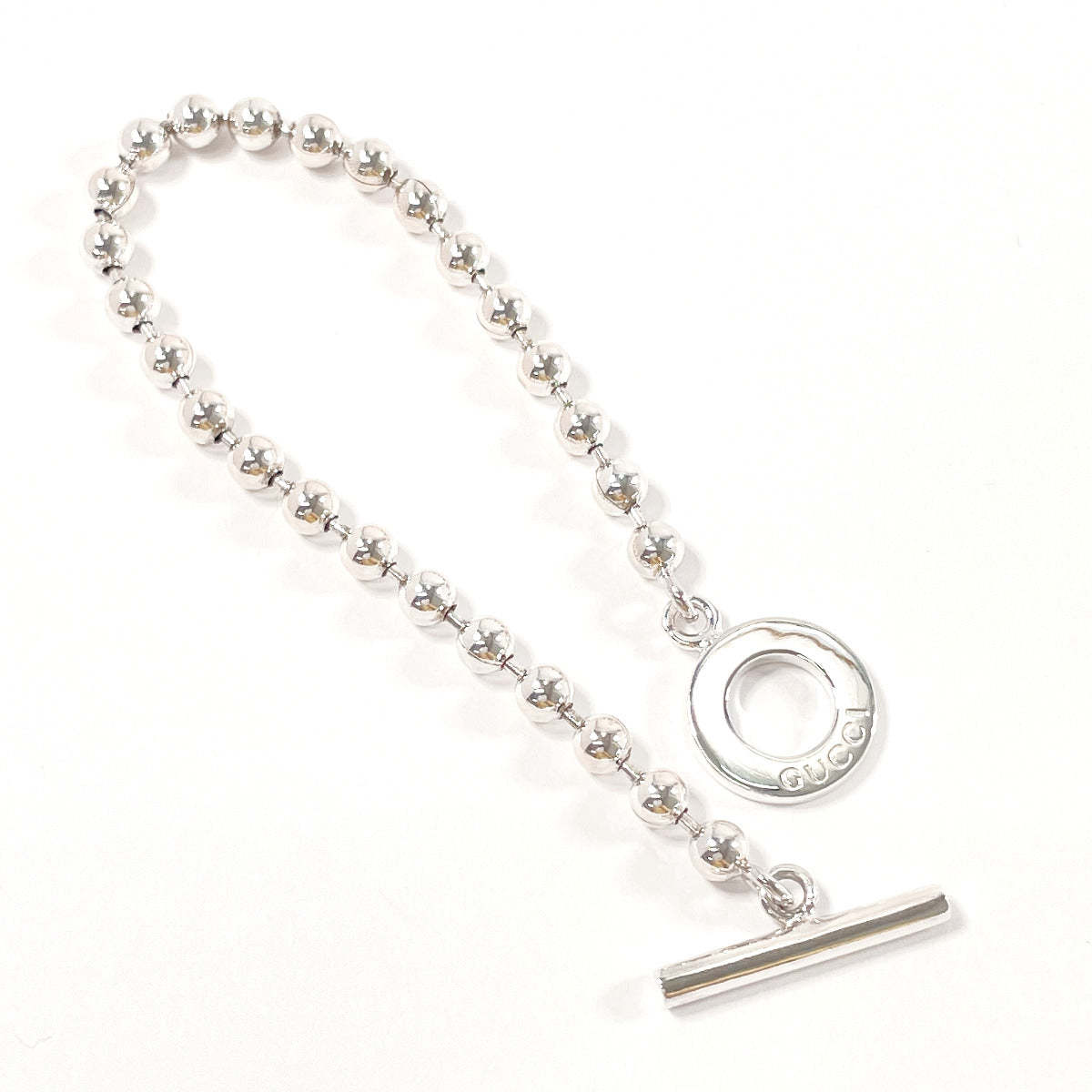 Theatrical bracelet Ball Chain Silver Unisex