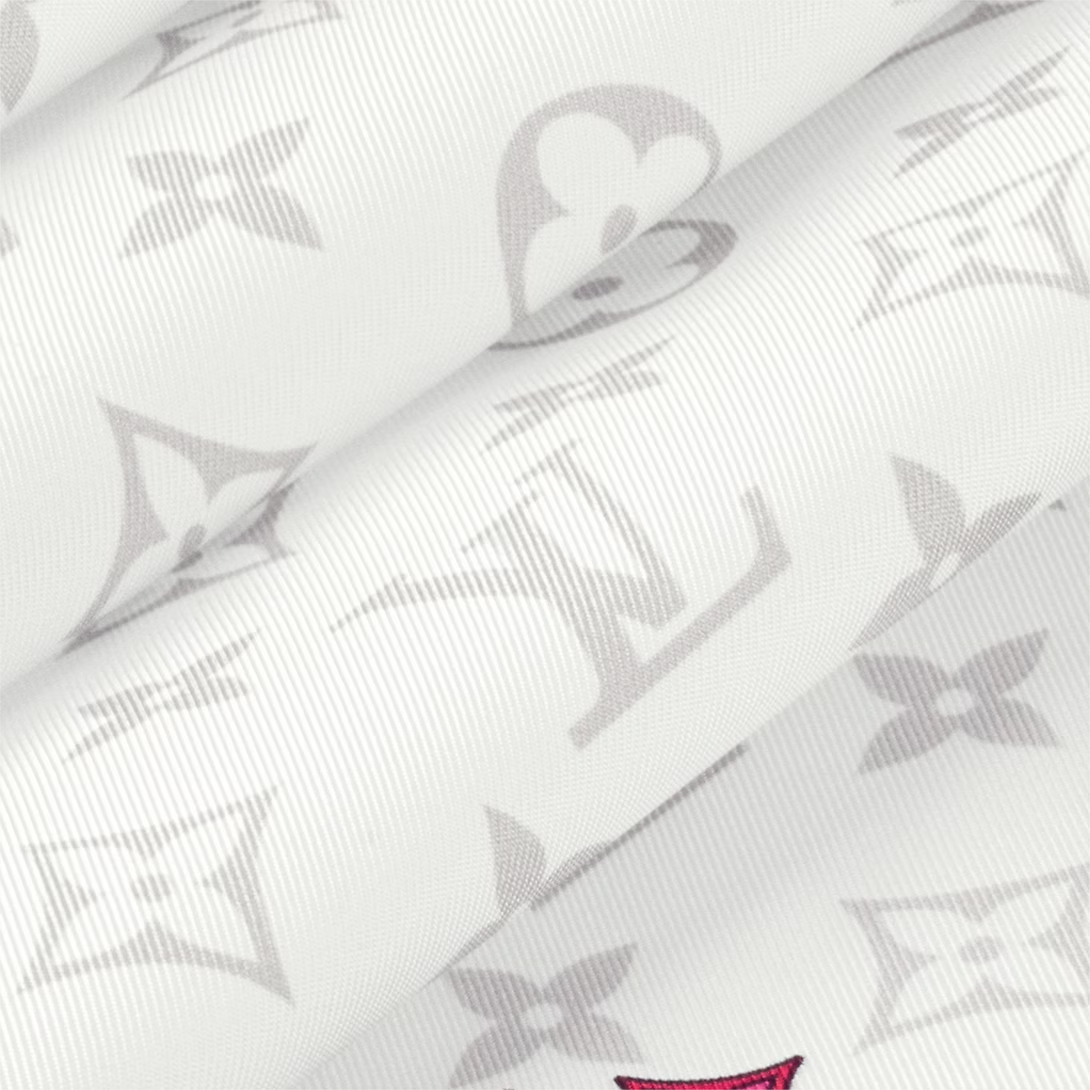 x TM Monogram Superflat Flowers Square 90