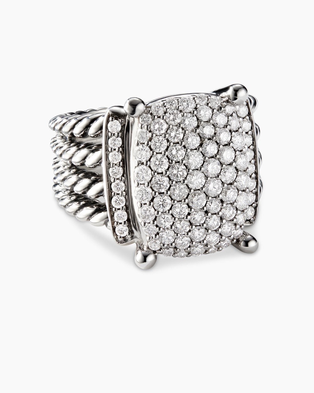 Wheaton庐 Ring Sterling Silver with Diamonds, 16.7mm