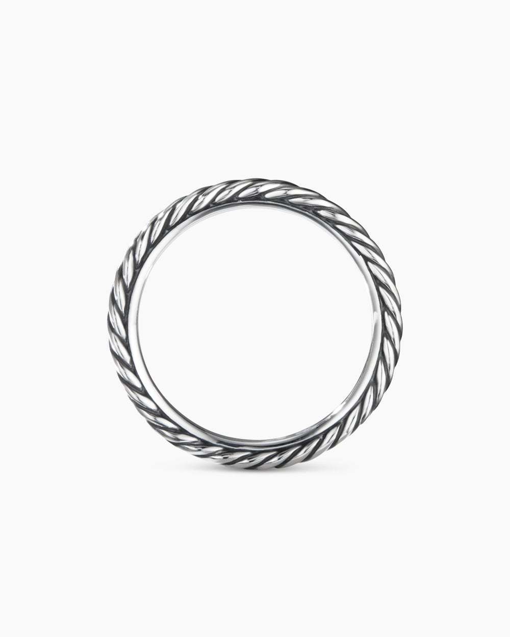 Cable Collectibles庐 Stack Ring Sterling Silver, 3mm