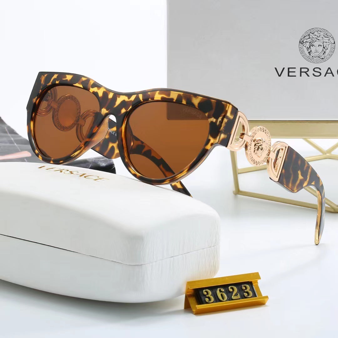 5-color fashionable VE letter sunglasses
