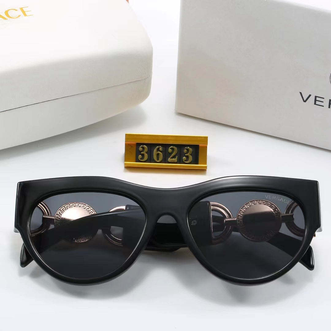 5-color fashionable VE letter sunglasses