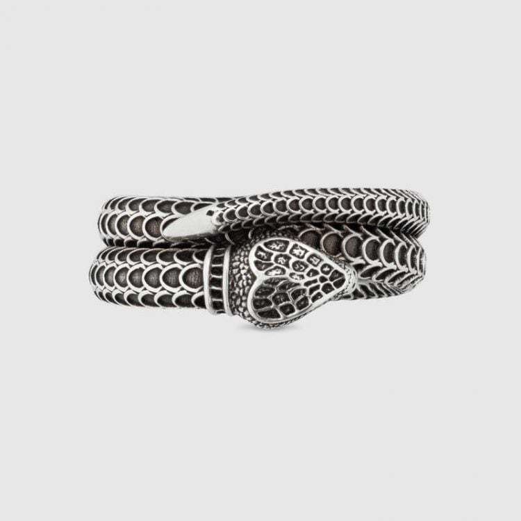 GARDEN SILVER SNAKE RING