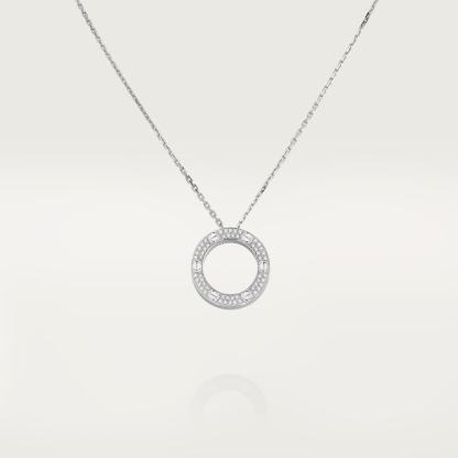 LOVE NECKLACE, DIAMOND-PAVED