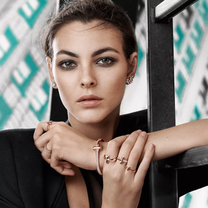 T T1 Ring in Rose Gold, 2.5 mm