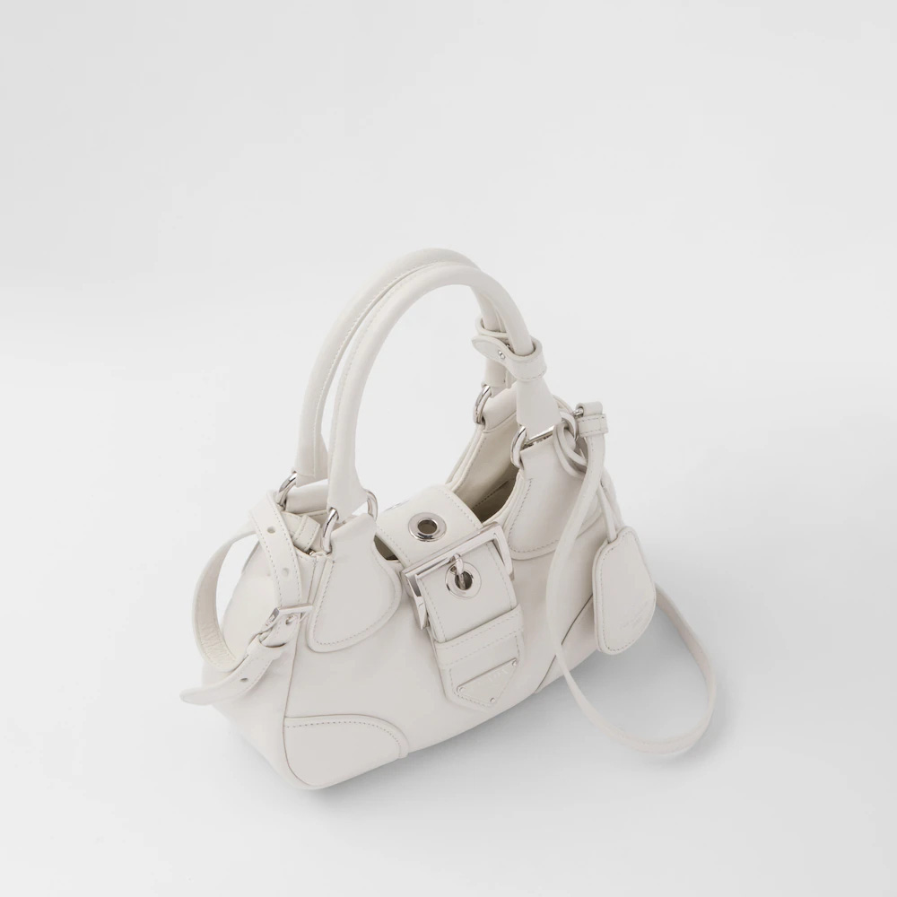 Moon padded nappa-leather bag