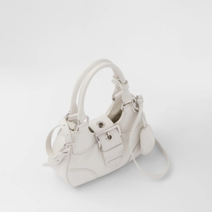 Moon padded nappa-leather bag