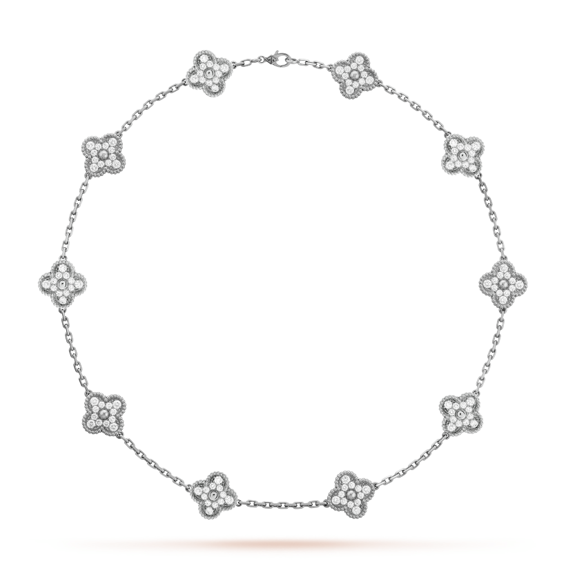 Vintage Alhambra necklace, 10 motifs