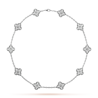 Vintage Alhambra necklace, 10 motifs