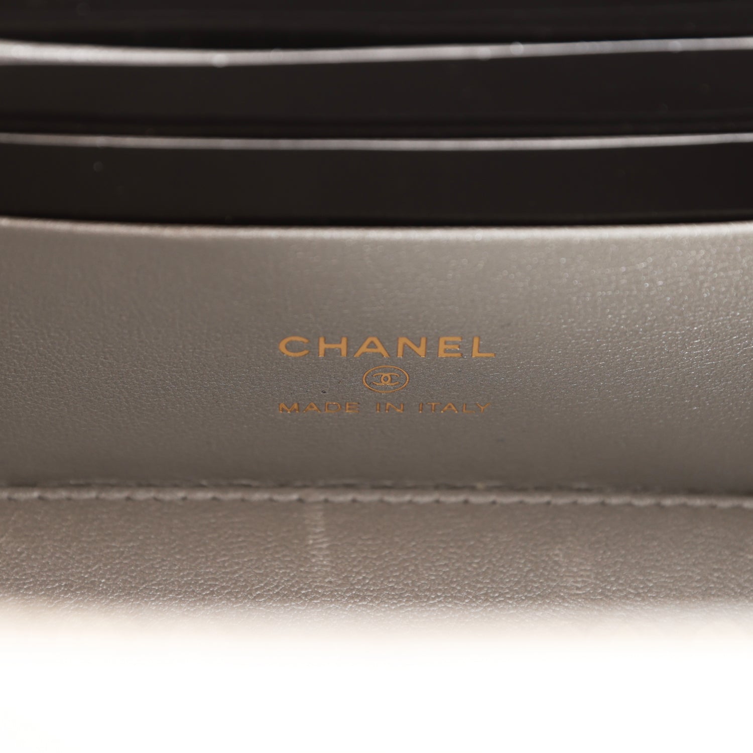 Small Vanity Case White Patent Leather Antique Gold Hardware