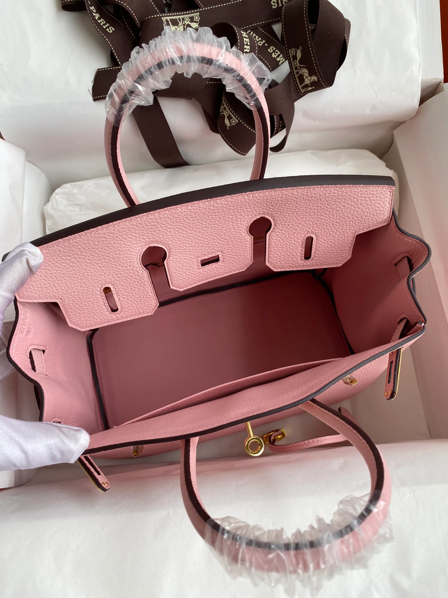 Birkin 25/30/35 Bag Rose Azalée (Lipstick Pink) Togo Leather