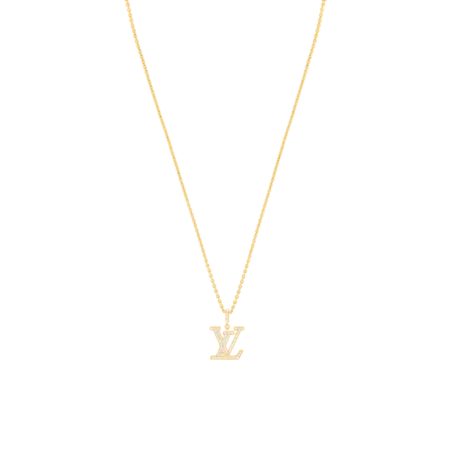 Large Pendant, Yellow Gold And Diamonds