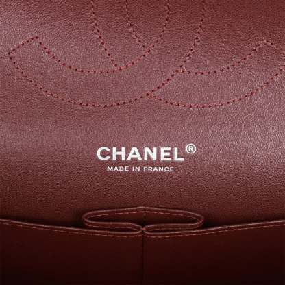 Jumbo Classic Double Flap Bag Black Caviar Silver Hardware