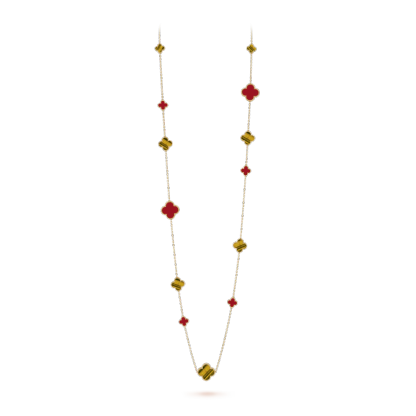 Magic Alhambra long necklace, 16 motifs