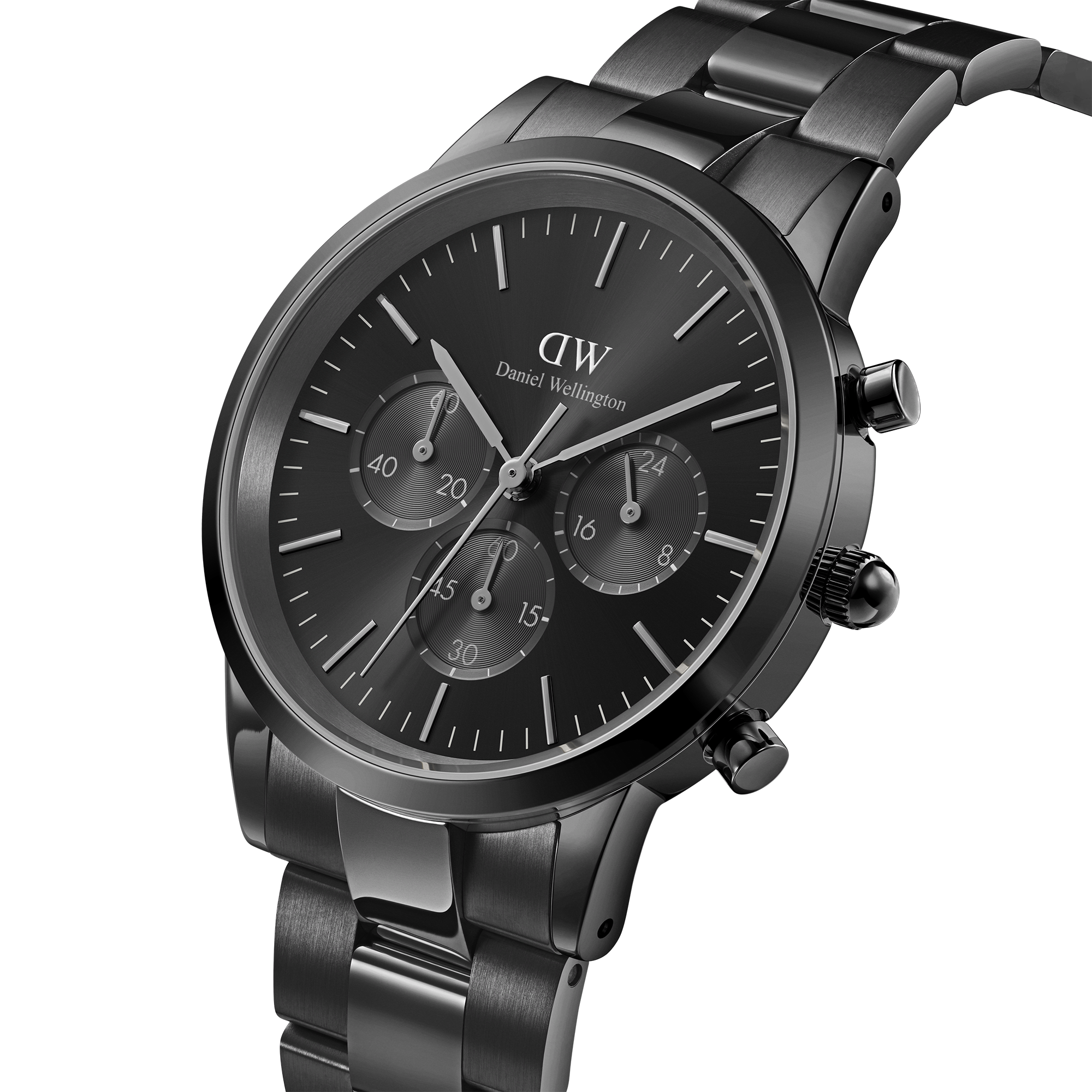 Iconic Chronograph Link Onyx B