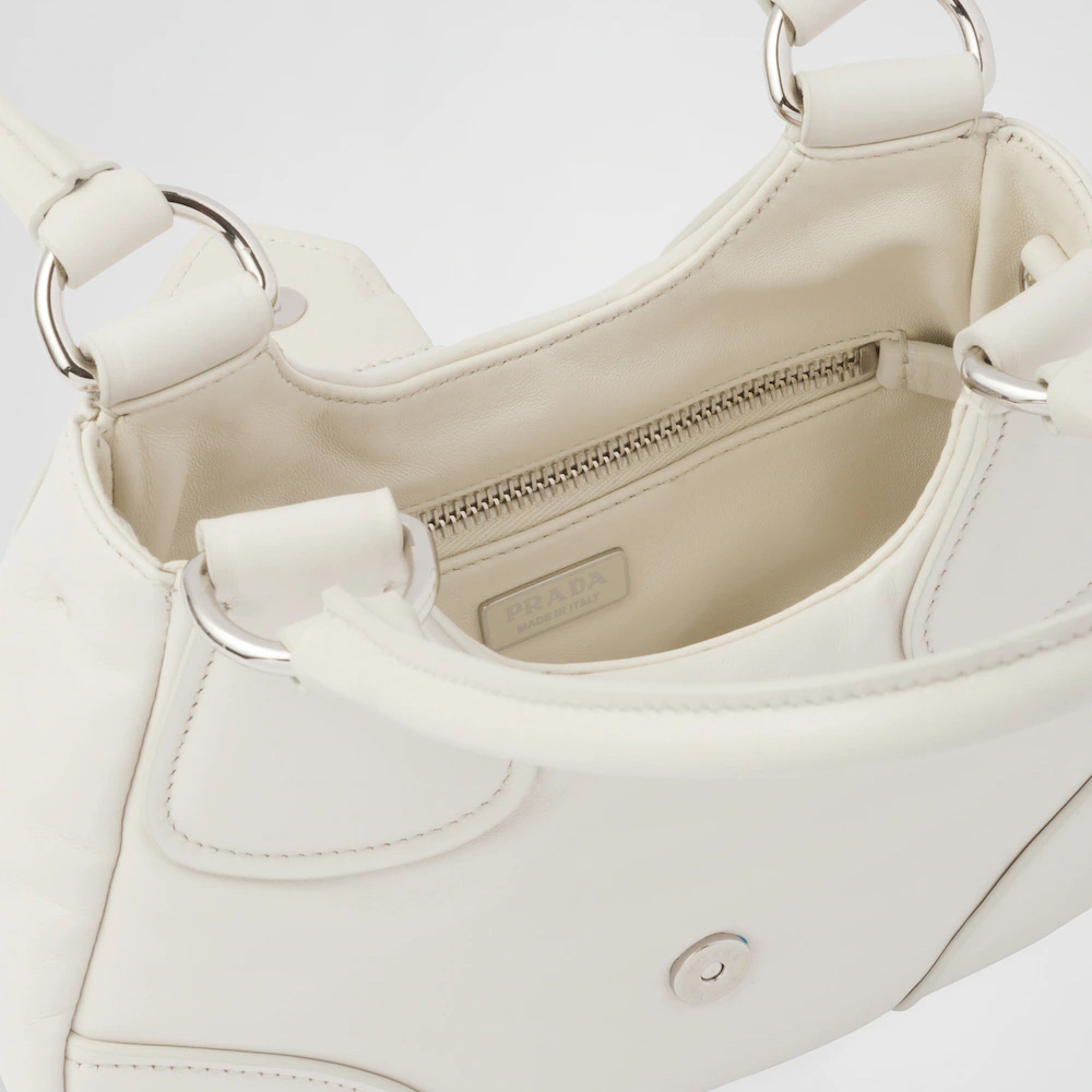 Moon padded nappa-leather bag