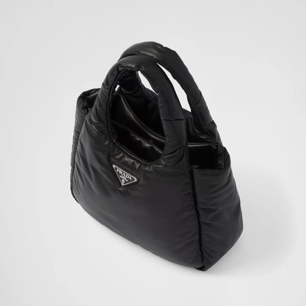 Medium padded  Soft nappa leather bag