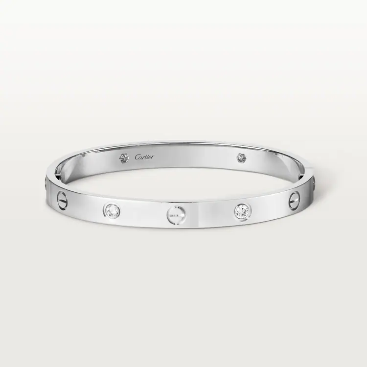 LOVE BRACELET, 4 DIAMONDS