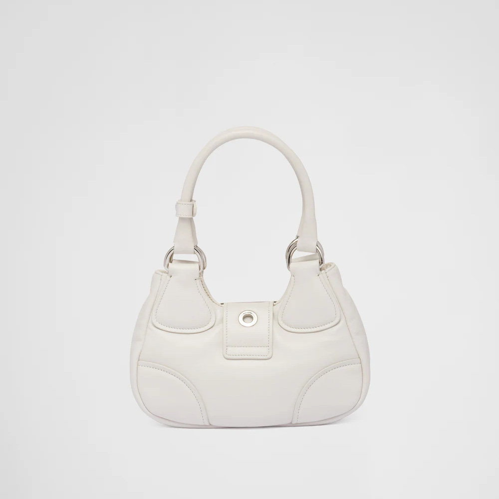 Moon padded nappa-leather bag