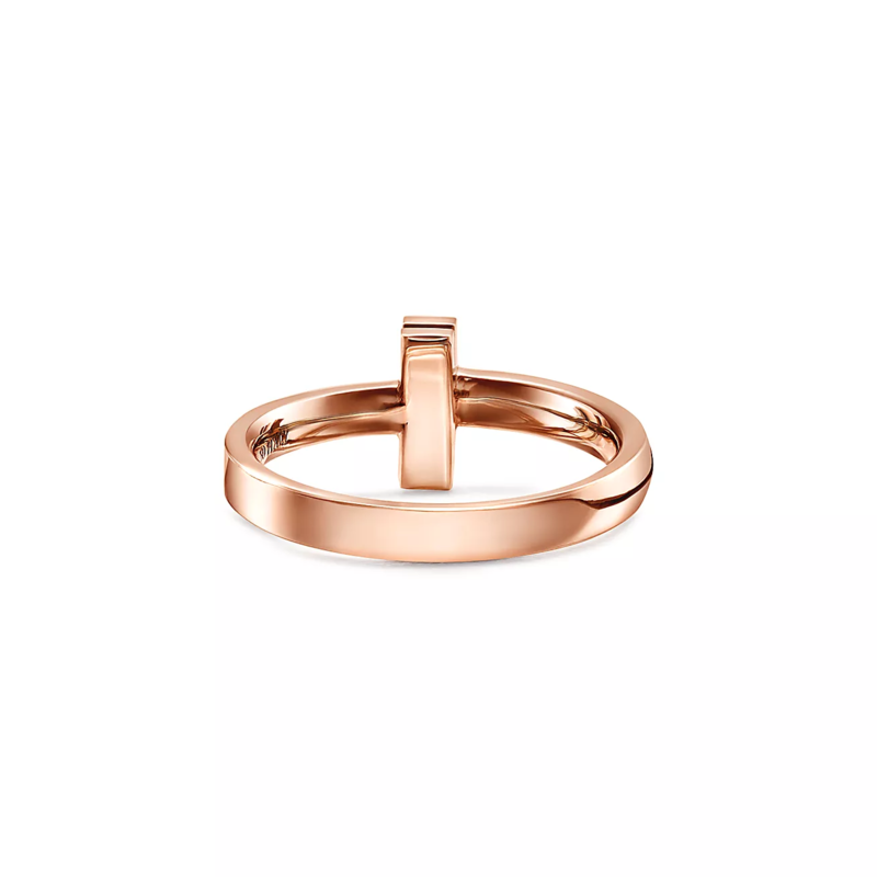 T T1 Ring in Rose Gold, 2.5 mm
