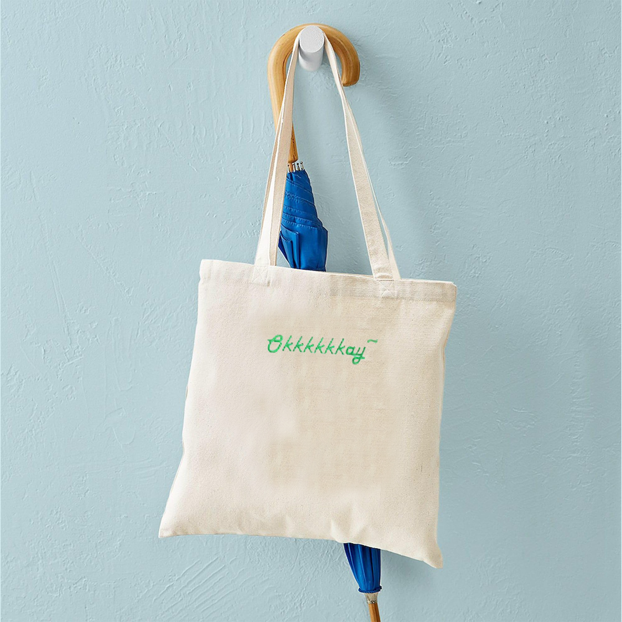 Natural Canvas Tote Bag For Women