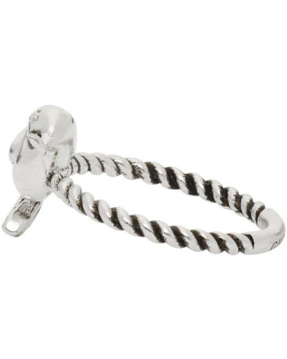 Chick Motif Ring in Silver