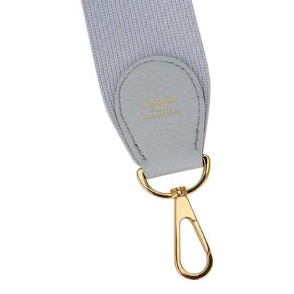 Evelyne PM Bag Blue Pale Clemence Leather with Gold Hardware