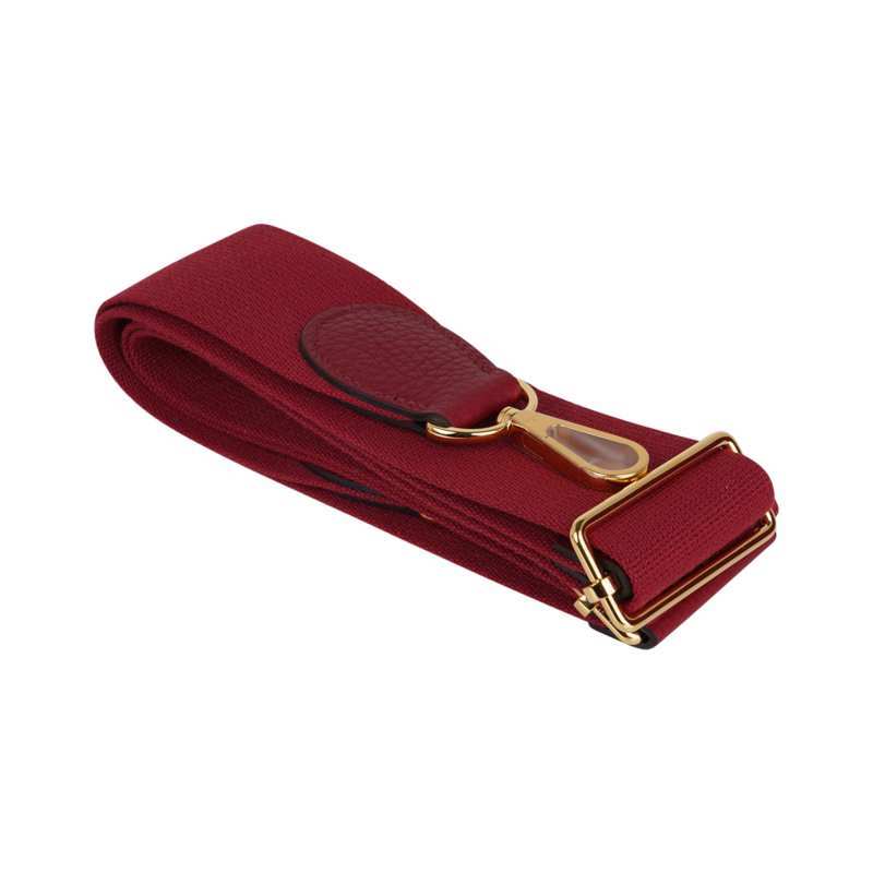 Evelyne PM Bag Rouge Grenat Gold Hardware Clemence
