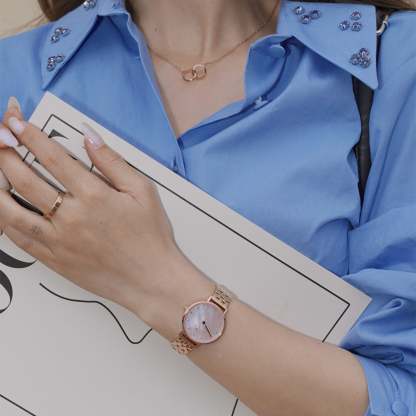 Petite Lumine 5-Link Melrose MOP