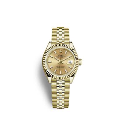 Lady-Datejust 28, 18k Yellow Gold, Ref# 279178-0003