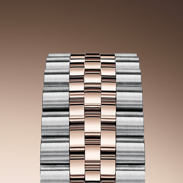 Lady-Datejust 28, Oystersteel and 18k Everose Gold, Ref# 279161-0027