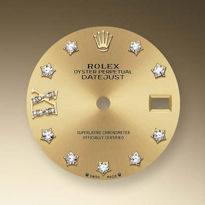 Lady-Datejust 28, 18kt Yellow Gold and diamonds, Ref# 279138RBR-0006