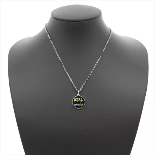 ADJUSTABLE GHOST NECKLACE 45/50 CM REAL SILVER BLACK YELLOW YBB459359002