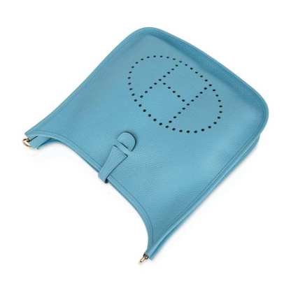 Evelyne PM Bag Blue De Nord Clemence Gold