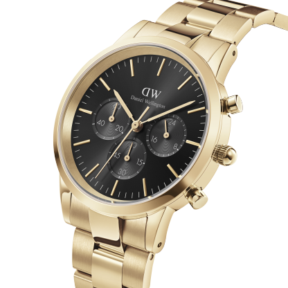 Iconic Chronograph Link Onyx G