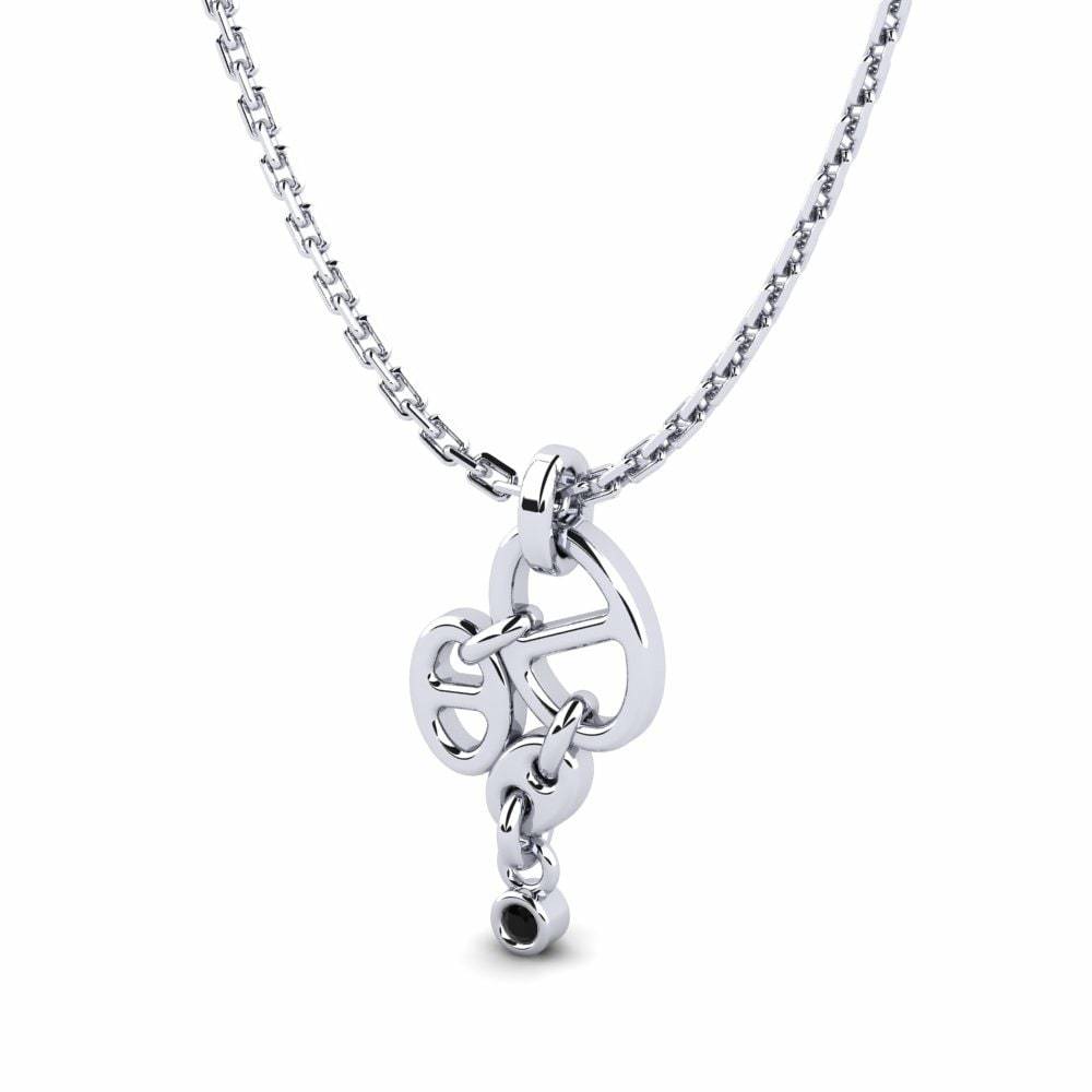 Shane D'ancle Anchenée MM Pendant Pink Gold Necklace