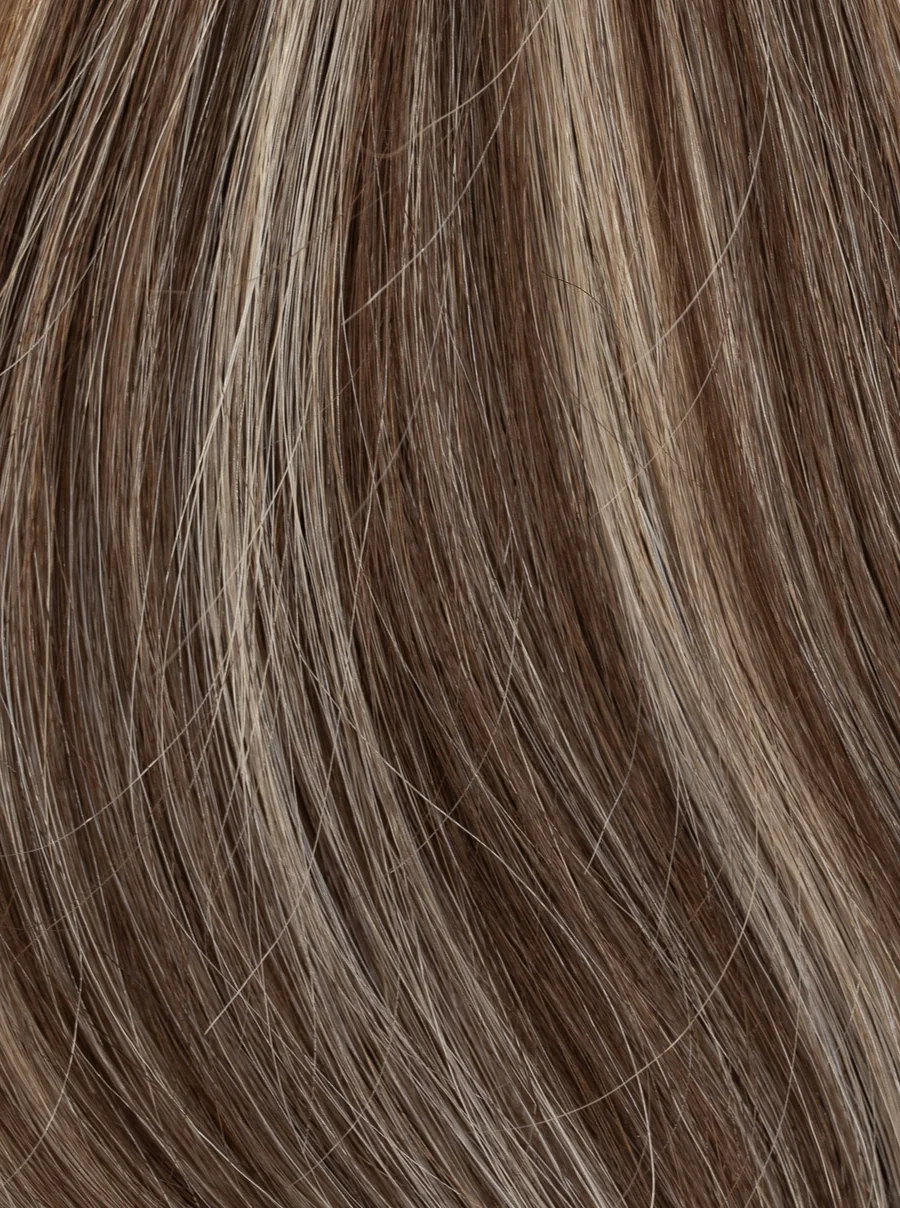 Ebony Caramel Piano Bulk Hair ( Wavy or Straight)