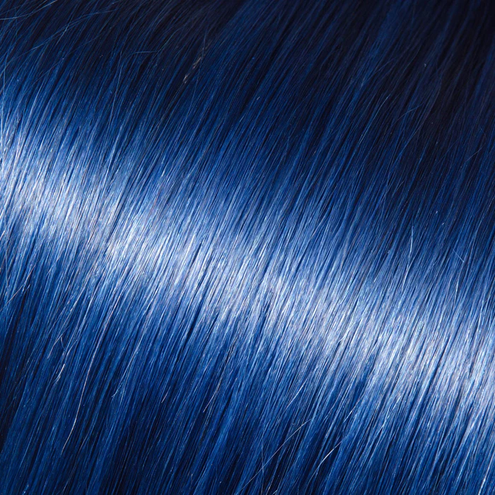 Fun Color Human Hair Weft - Blue (Malorie) ( Wavy or Straight)