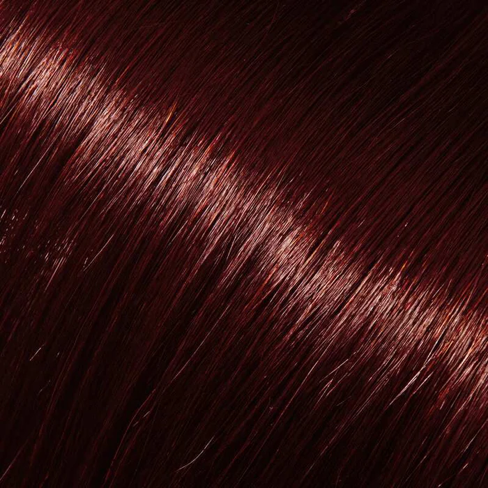 Fun Color Human Hair Weft -Red Wine (Vivian) ( Wavy or Straight)