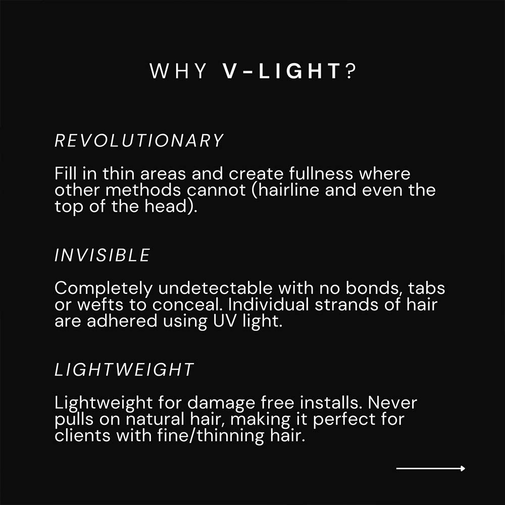 Wholesale V Light Hair Extension Full Set For Salon（UPGRADE LUXURY PACKAGE）