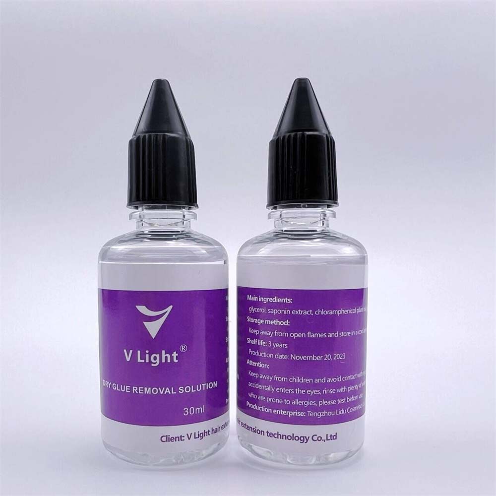 Buy V Light Hair Extension Glue For Salon Get 1 Free Removal Glue