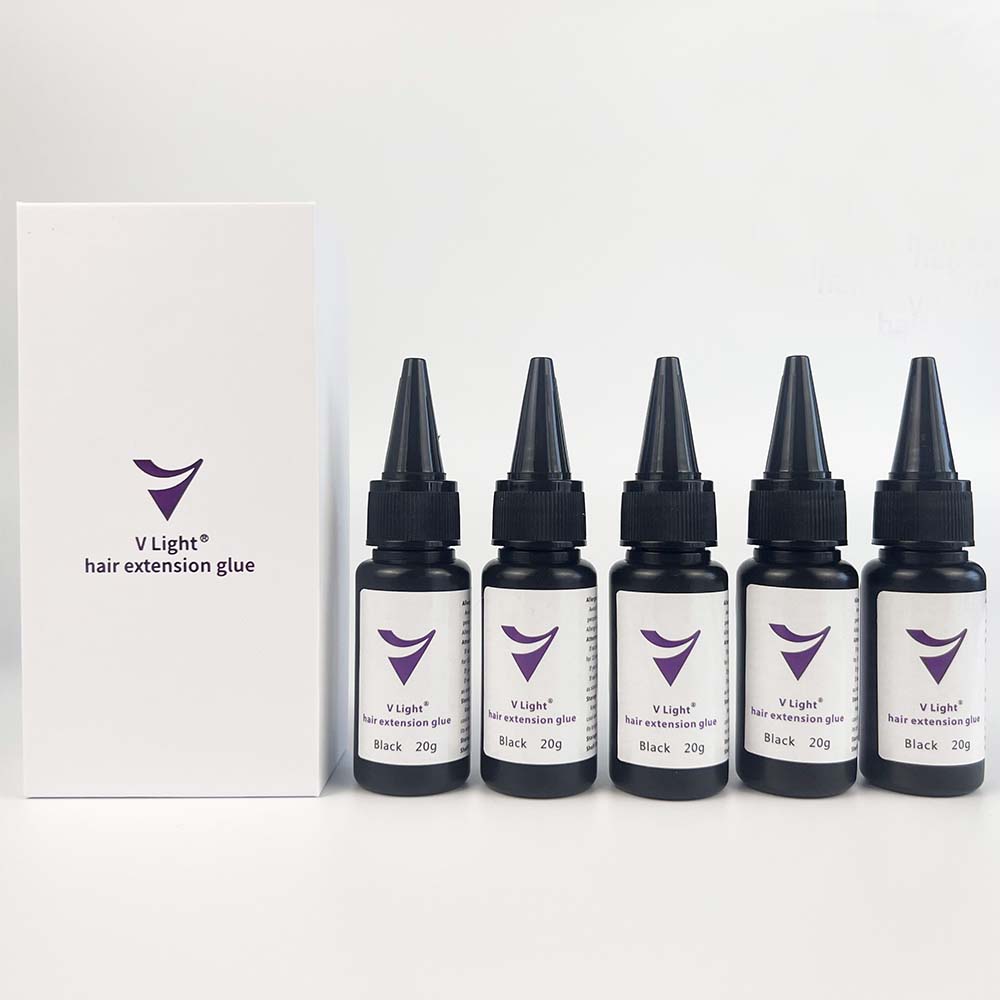 Buy V Light Hair Extension Glue For Salon Get 1 Free Removal Glue