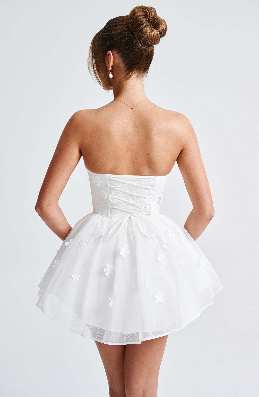 Justina Playsuit - Ivory-My Top Dress.All Rights Reserved