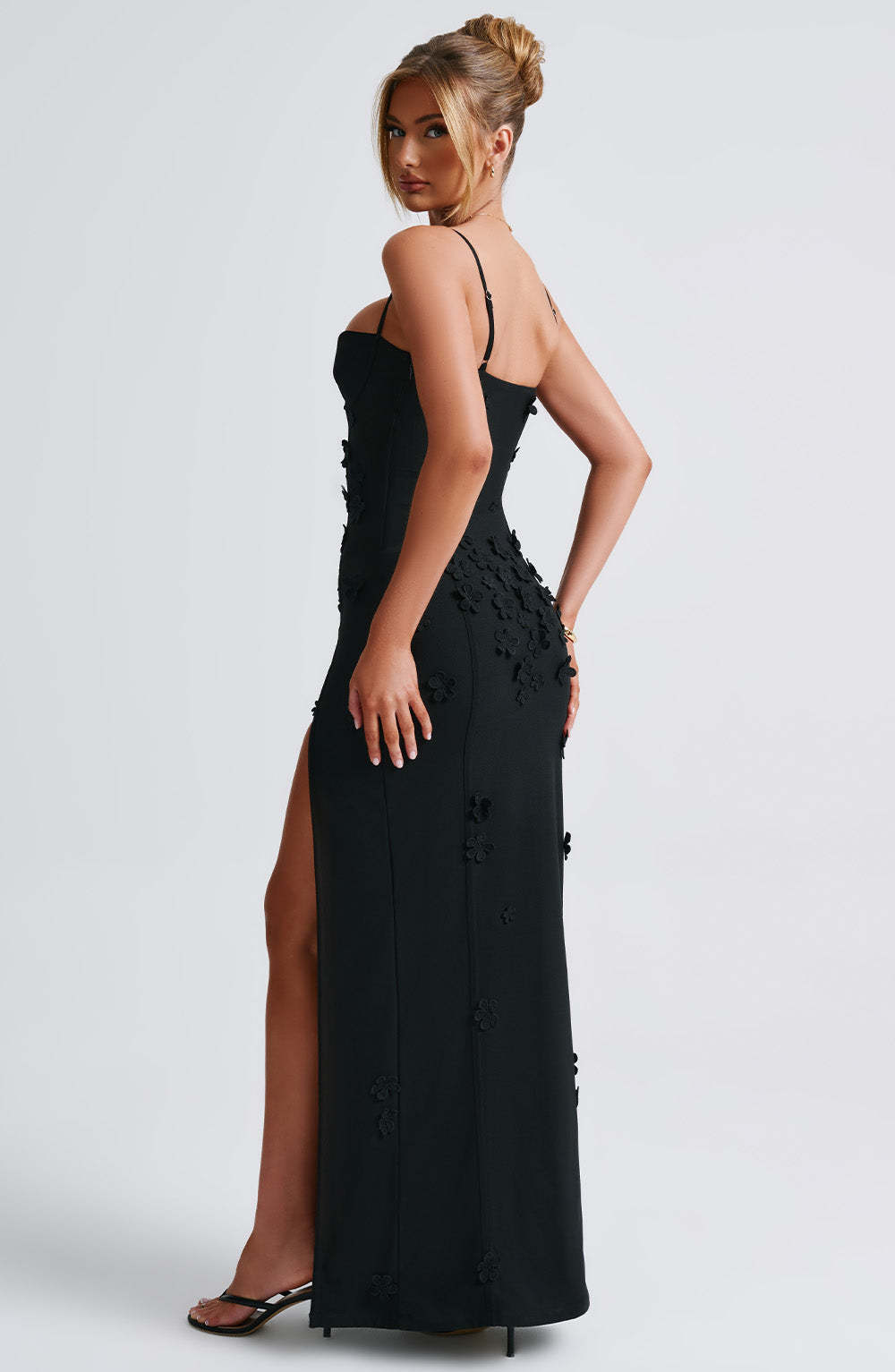 Dalary Maxi Dress - Black Lined-My Top Dress.All Rights Reserved
