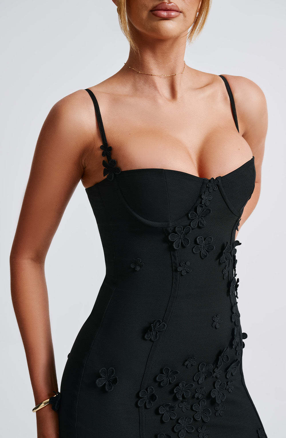 Dalary Maxi Dress - Black Lined-My Top Dress.All Rights Reserved