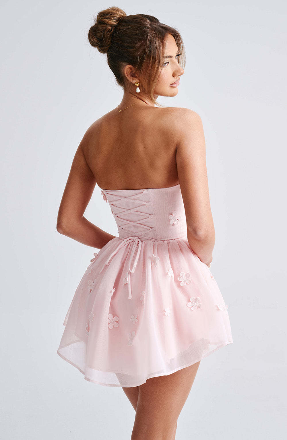 Justina Playsuit - Blush-My Top Dress.All Rights Reserved