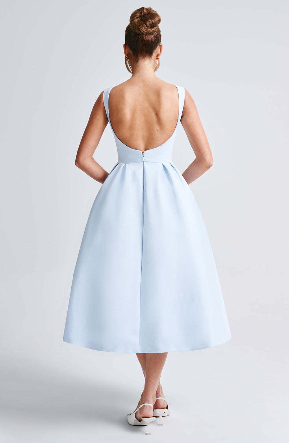 Clarabella Midi Dress - Blue-My Top Dress.All Rights Reserved
