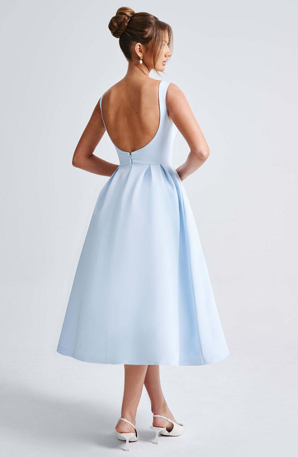 Clarabella Midi Dress - Blue-My Top Dress.All Rights Reserved