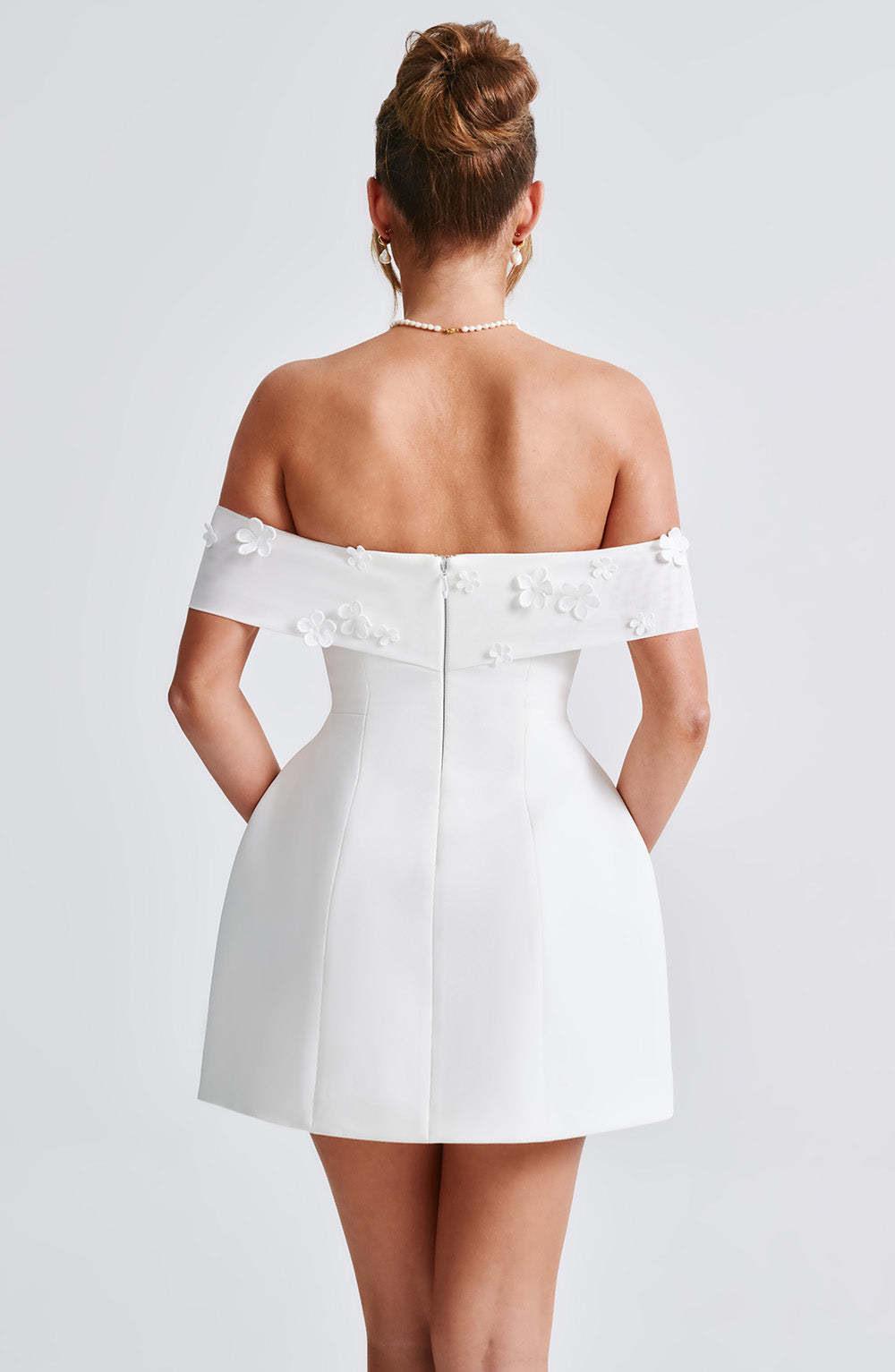 Laurel Mini Dress - Ivory-My Top Dress.All Rights Reserved